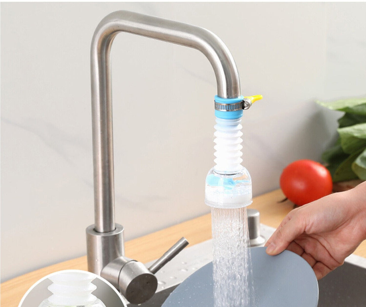 Rotating Kitchen Sink Faucet Extenders