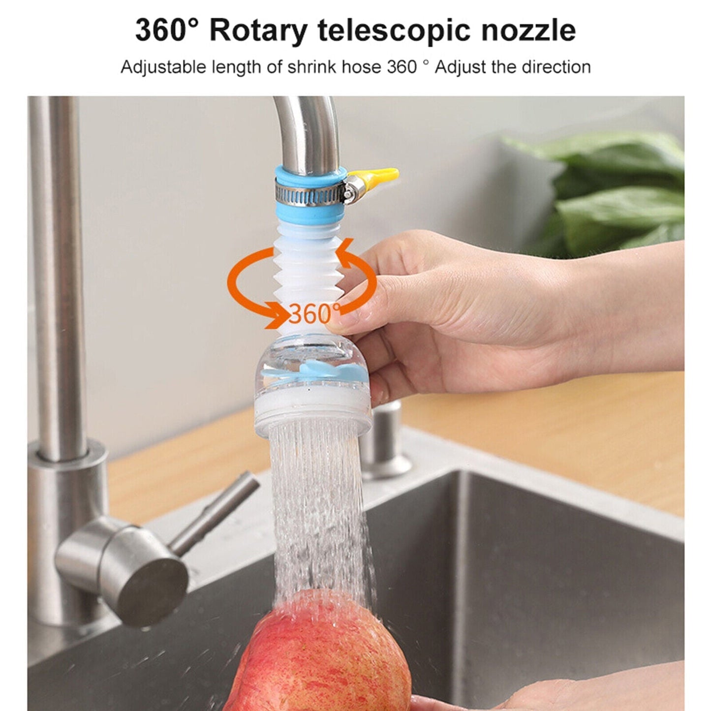 Rotating Kitchen Sink Faucet Extenders